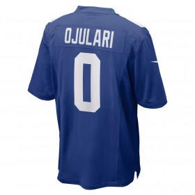 Herren New York Giants Trikot Azeez Ojulari 0 Nike Royal 2021 NFL Draft